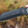 TOPS Smoke Jumper Fixed Blade Knife 6.5" 1095 High Carbon Steel Black