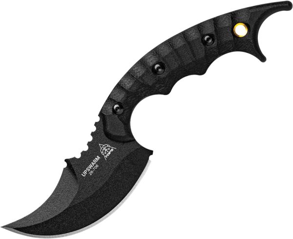 TOPS Upswarm Fixed Blade Knife 3in 1095HC Black