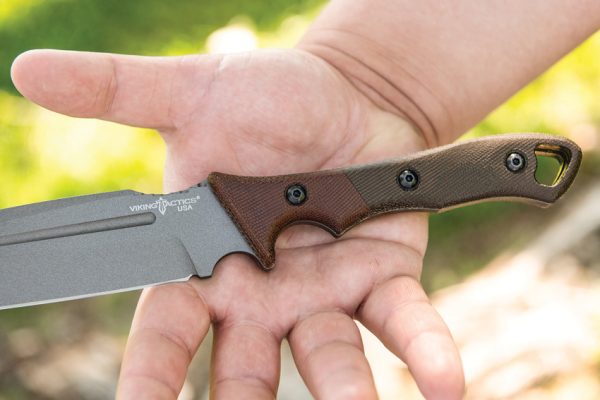 TOPS Viking Tactics Norseman Fixed Blade Knife 5.88" 1095HC