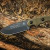 TOPS Wilderness Guide '23 Fixed Blade Knife 4.38" 1095HC w/ Sheath
