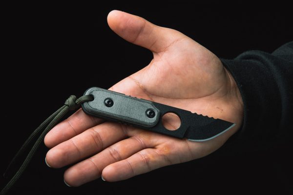 TPXL05_add_04 TOPS ALRT Fixed Blade Knife 2.63" 1095 Steel Black w/ Sheath