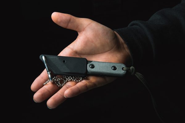 TPXL05_add_06 TOPS ALRT Fixed Blade Knife 2.63" 1095 Steel Black w/ Sheath
