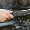 TOPS Zero Dark 30 Fixed Blade Knife 6.5" 1095 High Carbon Steel w/ Sheath