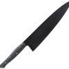 Toor Myers Chef's Knife 9.5" Black CPM MagnaCut Blade