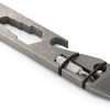 Toor Bottle Opener Titanium Keychain 2.5"