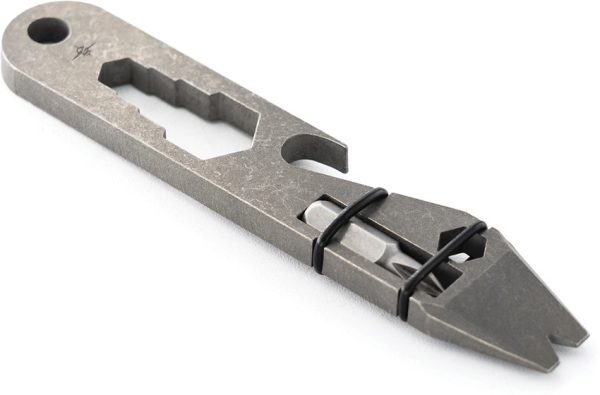 Toor Bottle Opener Titanium Keychain 2.5"