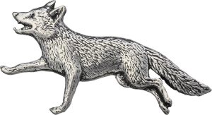 Running Fox Pin