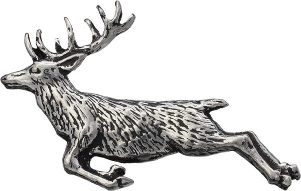 Springing Stag Pin