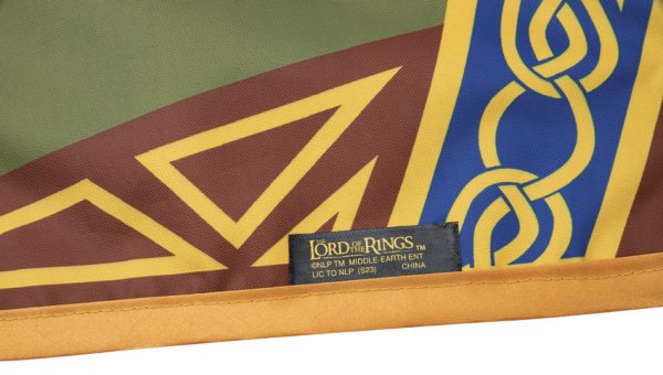United Cutlery Lord of the Rings Rohan Banner 65.88" x 16" w/ Hanging Rod