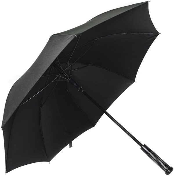 Uzi Tactical Collapsible Umbrella with Glass Breaker