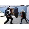 Uzi Tactical Umbrella 44" Windproof with Glass Breaker Tip
