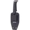 Uzi Shomer Fixed Blade Knife 4.5" Black Stainless w/ Kydex Sheath
