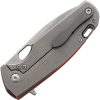 Viper Kyomi Framelock Folding Knife Orange G10 3.25" Blade