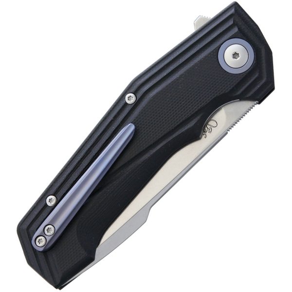 Viper Larius Linerlock Folding Knife Black G10 3.38" Bohler M390