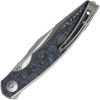 Viper Belone Linerlock Folding Knife 3.25" Bohler M390 Blue Carbon Fiber