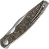 Viper Belone Linerlock Folding Knife 3.25" Bohler M390 Gold CF