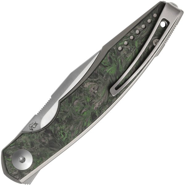V5970TIFCV_add_01 Viper Belone Linerlock Folding Knife 3.25" M390 Green Carbon Fiber