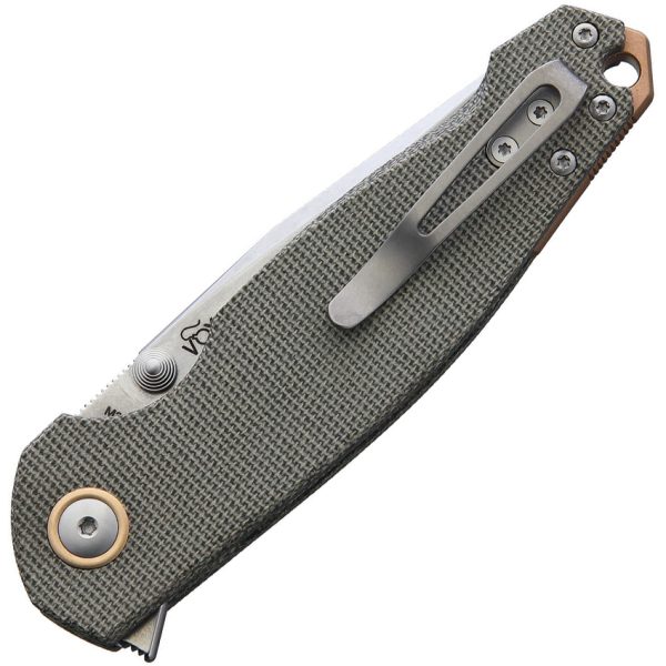 V5982CG_add_01 Viper Katla Linerlock Folding Knife Green Micarta 3.25" Bohler M390
