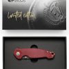 Viper Katla Linerlock LE Folding Knife 3.25" Bohler M390 Red G10