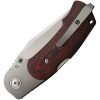 Viper TURN Lockback Folding Knife 3.25" M390 Black Red Carbon Fiber