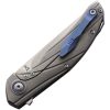 Viper Orso2 Framelock Folding Knife 3.5in Stonewash Titanium