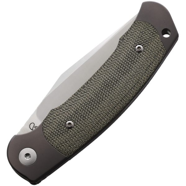 Viper Twin Slip Joint Folding Knife Green Canvas M390