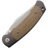 Viper Twin Slip Joint Natural Canvas Folding Knife 2.88" M390