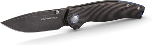 Viper Vale Linerlock Folding Knife 3in MagnaCut Black