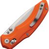 Viper Oniro Crossbar Lock Folding Knife 3.25" CPM MagnaCut Orange G10