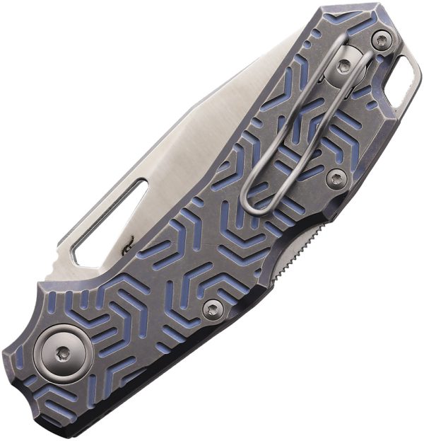 Viper Alfa Lockback 2.88" MagnaCut Blue Ti Folding Knife