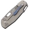 Viper Odino Framelock Folding Knife Gray Damascus 3in