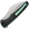 VDK Knives Vice Framelock Green Titanium Folding Knife