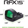 VI9810055_add_05 Viridian RFX-15 Green Dot Reflex Sight with Shield Standard Mount
