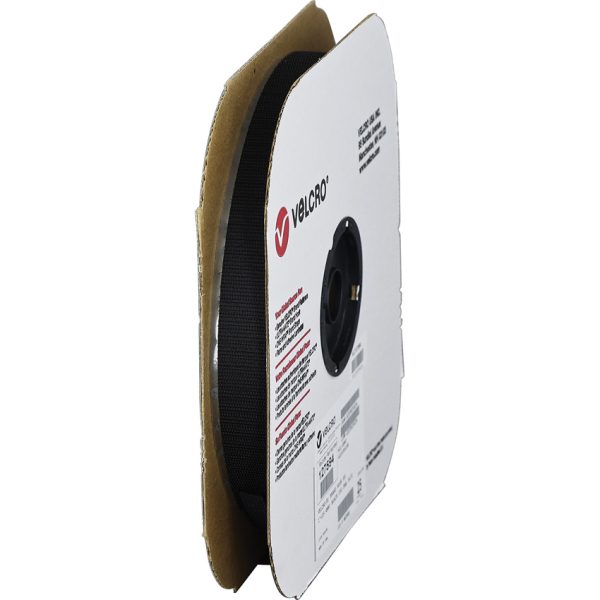Velcro Mil-Spec Hook Adhesive 1" Black 25 Yards