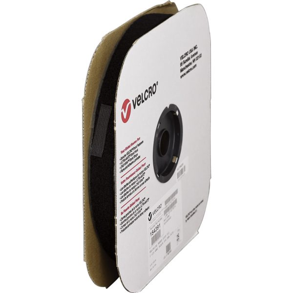 Velcro Mil-Spec Loop Adhesive 1" x 25 Yards Black