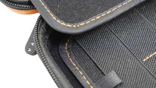 Vault Nano Case Orange Carbon Fiber 7" x 4.5" x 2"