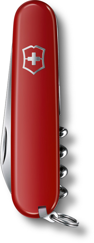 Victorinox Waiter Red Folding Knife 3.25" Closed w/ Corkscrew