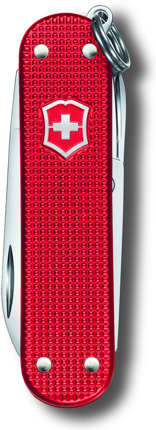 Victorinox Classic SD Alox 2.5" Folding Knife Sweet Berry Red