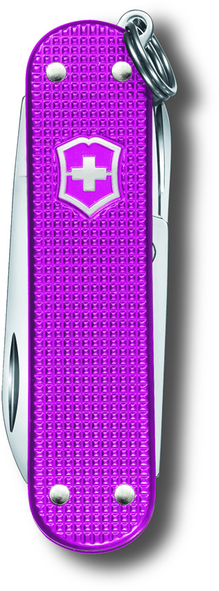 Victorinox Classic SD Alox Flamingo Party 2.5" Folding Knife