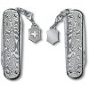 Victorinox Classic SD Brilliant Damast Folding Knife, Damascus Steel, 2.25"