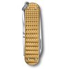 Victorinox Classic Precious Alox Folding Knife 2.5" Brass Gold