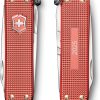 Victorinox Classic LE 2025 Stone Red Alox Folding Knife