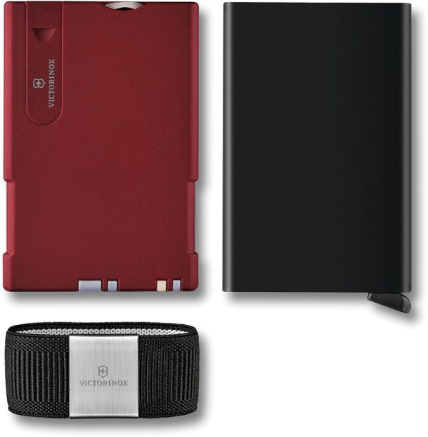 Victorinox Smart Card Wallet Iconic Red with Tools
