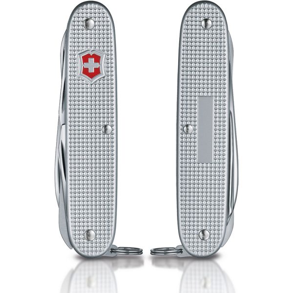 Victorinox Farmer Alox Folding Knife 3.75" Silver