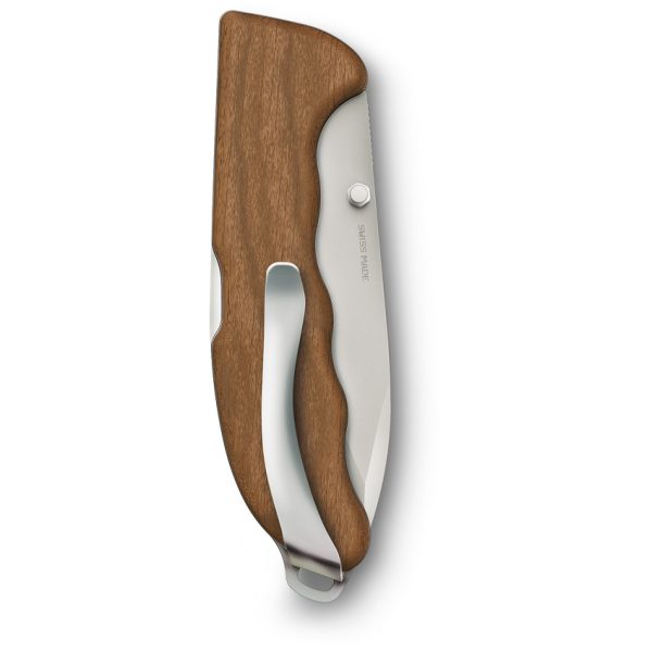 Victorinox Evoke Lockback Folding Knife 4" Stainless Blade Walnut