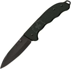 Victorinox Evoke Lockback Alox Black 4" Blade Folding Knife