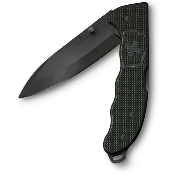 VN09415DS23_add_01 Victorinox Evoke Lockback Folding Knife 4" Black Alox
