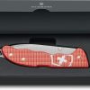 Victorinox Evoke Lockback LE 2025 Stone Red Alox Folding Knife