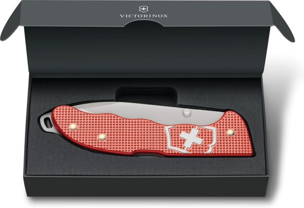 Victorinox Evoke Lockback LE 2025 Stone Red Alox Folding Knife