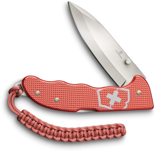 Victorinox Evoke Lockback LE 2025 Stone Red Alox Folding Knife